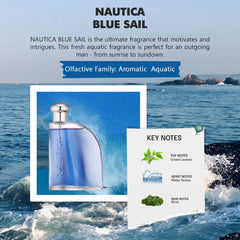 Nautica blue sail, eau de toilette for men, 100 ml