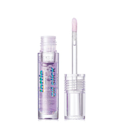 lottie LONDON Oil Slick Blueberry Kiss - Vegan Lip Oil - Achieve Flawless Glossy Finish & Hydrated Lips - 3.8ml