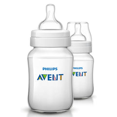 Philips Avent 260ml Classic Plus Feeding Bottle (Pack of 2)