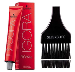Schwarzkopf Professional Igora Royal Professional Permanent Hair Dye (with Elegant Colour Brush) (8-4 Light Beige Blonde)