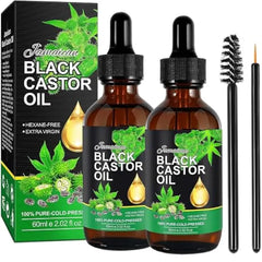 Psalmonica Castor Oil for Hair Growth 2.02 Fl Oz Pack of 2
