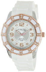 Q&Q for Women - Analog DA39J524Y Silicone Watch