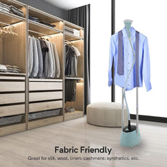 TDOO Garment Steamer 1800W With Height Adjustable Ironing Board, Three-stage lifting adjustment lever, Heat Insulated Steam Hose,Ten levels of steam temperature adjustment,Anti-dry design