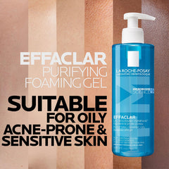 La Roche-Posay Effaclar Purifying Foaming Gel For Oily Sensitive Skin For Unisex - 13.5 Oz Ge