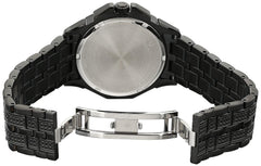 Bulova Men's Crystal Octava Chronograph Quartz Watch, Pave Crystal Dial - Black