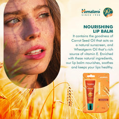 Himalaya Since 1930 Nourishing Lip Balm Repairs dry and chapped lips Contains essential nourishment of vitamin E- 10g