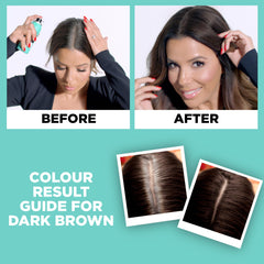 L’Oréal Paris Magic Retouch Instant Root Concealer, Brown 75 ml & Magic Retouch, Dark Brown