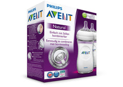 Philips Avent Natural Baby Bottles, Pack of 2