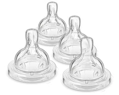 Philips Avent Anti-colic Baby Bottle Fast Flow , 4pk, Flow 4, SCF424/47