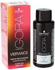 Schwarzkopf Igora Vibrance Professional Hair Dye, No. 4-99, Medium Brown, 60 ml