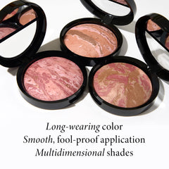 LAURA GELLER Baked Blush-n-Bronze Marbleized Bronzer Blush - Rose Bronze