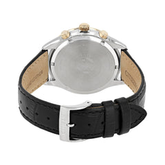 CITIZEN Mens Solar Powered Watch, Analog Display and Leather Strap AT2144-11E