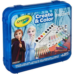 Crayola Trolls 2 Neon & Frozen 2 Art Set – 70+ Neon Art Supplies for Kids