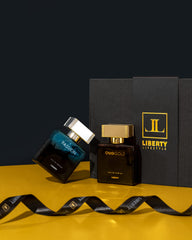 Liberty LUXURY Passion & Oud Perfume for Men Combo Pack, Valentine Gift Pack, Long Lasting Smell, Eau de Parfum(EDP) - Gift Set for Men 100ml(Passion 50ml & Oud 50ml)