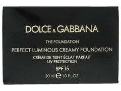 Dolce & Gabbana Dolce And Gabbana Perfect Luminous Creamy Foundation Spf 15 160 Soft Tan For Women - 1 Oz