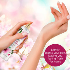 Bodycology Long-Lasting Fragrance Body Mist, Cherry Blossom, 8 fl oz
