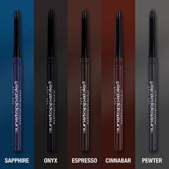 Maybelline Unstoppable Mechanical Eyeliner Pencil Dual Pack, Cinnabar, 0.02 oz