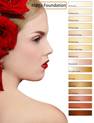 Glam Air Brush Foundation Makeup"long Lasting" Flawless, Beautiful, Natural Looking Skin with Glam Air (SUNSET TAN M9)
