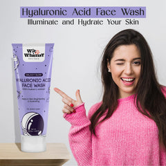 Wit and Whimsy & Galaxy Glow Hyaluronic Acid Face Wash h Mulberry Extract Authentic Ayurvedic Formulation For All Skin Types - 100ML (3.38 Oz)