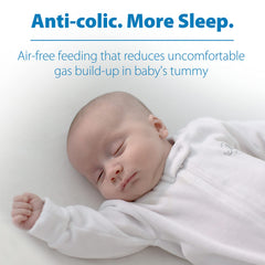 Dr. Brown's Natural Flow® Anti-Colic Options+™ Wide-Neck Glass Baby Bottles 9 oz/270 mL, with Level 1 Slow Flow, 3 Pack, 0m+