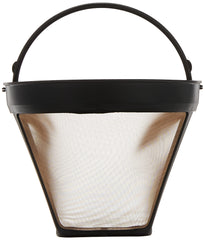 Braun Gold Tone Permanent Coffee Filter, Reusable #4 Cone Shaped, Fits Braun Coffee Makers Series 7 & Series 9, BRSC002