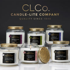 CLCo. by Candle-Lite Company Scented Bordeaux Fig Single-Wick Jar, 14 oz, Off White