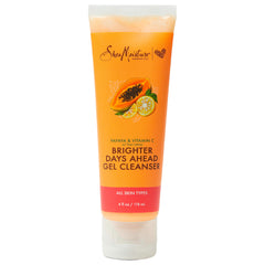 SHEA MOISTURE Gel Cleanser For Dull, Uneven Skin Tone Papaya and Vitamin C Face Cleanser For Uneven Skin Tone 4 oz