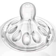 Philips Avent Natural Feeding Bottle, 260ml, 2 Pack - Blue, Scf695/27