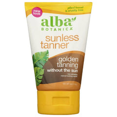 Alba Botanica Sunless Tanner Lotion 4 oz