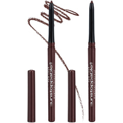 Maybelline Unstoppable Mechanical Eyeliner Pencil Dual Pack, Cinnabar, 0.02 oz