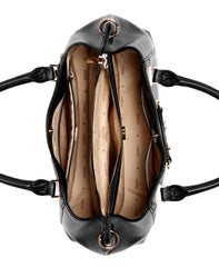 GUESS Womens Emera Girlfriend Satchel Satchel, Top Handles