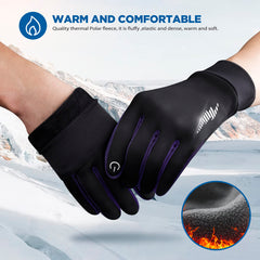SIMARI Winter Gloves Men Women Touch Screen Glove Cold Weather Warm Gloves Freezer Work Gloves Suit for Running Driving Cycling Working Hiking 102 - Majesty