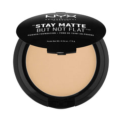 NYX Professional Makeup Stay Matte Butt Not Flat Powder Foundation in Warm Beige