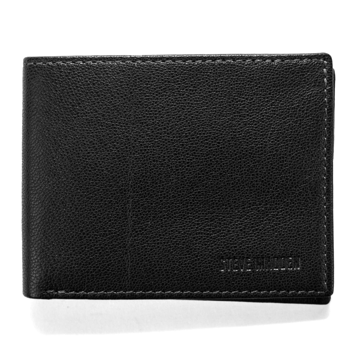 Steve Madden Cartera RFID de cuero para hombre