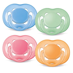 Avent Philips Soother Fast Flow for 6 to 18 Months, Single Pack (Color May Vary)