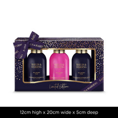 Baylis & Harding Limited Edition Mulberry Fizz Luxury Bathing Mini Treats Gift Set - Vegan Friendly
