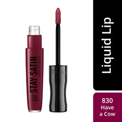 Rimmel London Stay Satin Liquid Lipstick, Have a Cow