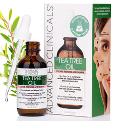 Advanced Clinicals Tea Tree Oil For Redness And Bumps - 51 g (Pack of 1)