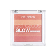 Collection Cosmetics Gorgeous Glow Blush Block, Blush Powder Kit, 9g