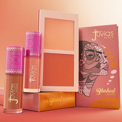 Juvia's Place Blush Pressed Powder Matte Duo Vol 6, Oranges Tones, Vegan, Cruelty Free