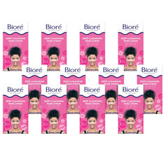 Biore Kiss Designer Pore Strips, Nose Strips for Blackhead Removal, with Instant Pore Unclogging, 3 Count (Pack of 12)