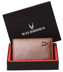 WildHorn Brown Men's Wallet - TAN