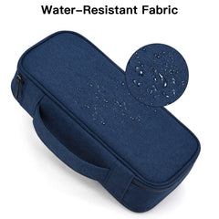 Portable Cable Electronic Accessories Storage Bag,Travel Gadgets Storage Case Cable Organizer Pouch Compatible for Charger USB Cables SD Memory Cards Earphone Flash Hard Drive Phone Power Bank