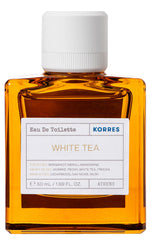 KORRES WHITE TEA Eau de Toilette for Women, Floral & Fresh Fragrance with Delicate Jasmine Fragrance, Vegan, 50 ml