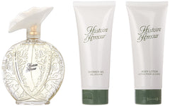 Histoire DAmour by Aubusson for Women - 3 Pc Gift Set 3.4oz EDT Spray, 3.4oz Body Lotion, 3.4oz Shower Gel