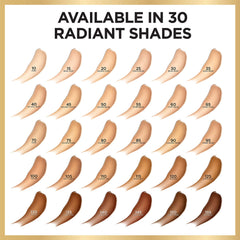 L'Oreal Paris Age Perfect Radiant Serum Foundation with SPF 50, Cream Beige, 1 Ounce