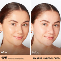Maybelline New York Fit Me Dewy + Smooth Foundation,125 Nude Beige, 1 Fl. Oz (Pack of 1) (Packaging May Vary)