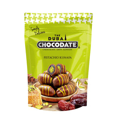Chocodate Pistachio Kunafa Dates Coated with Chocolate - 230g