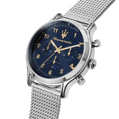 Maserati Men's Watch Epoca Limited Edition, Chronograph, quartz watch - R8873618022 - blue sunray