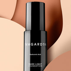 EVAGARDEN Nude Light Foundation - Fluid and Sensorial Makeup - With Moisturizing Properties - Smooth Coverage Blurs Small Imperfections for Flawless Appearance - 285 Pink Honey - 1.01 oz